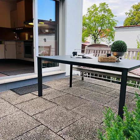 Apartment Harmony Stylishes 4-zimmer Eg Terrasse Garten