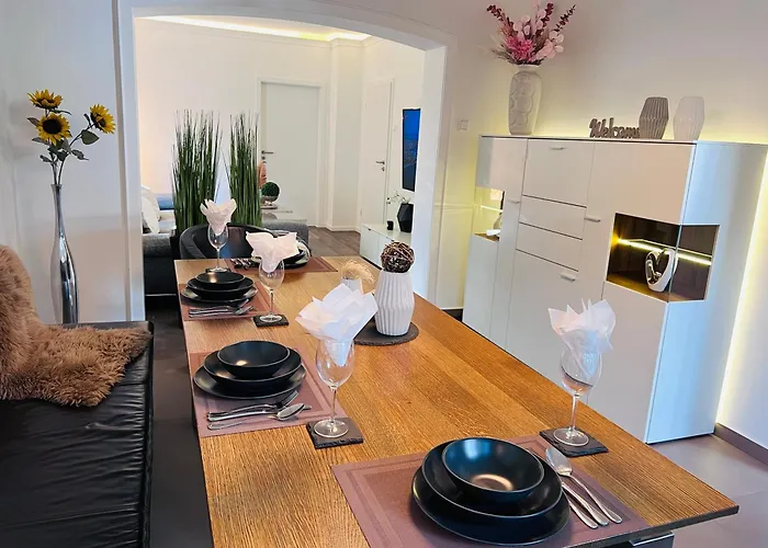 Appartement Harmony 1 Stylishes 4-zimmer Eg Terrasse Garten Parkplatz