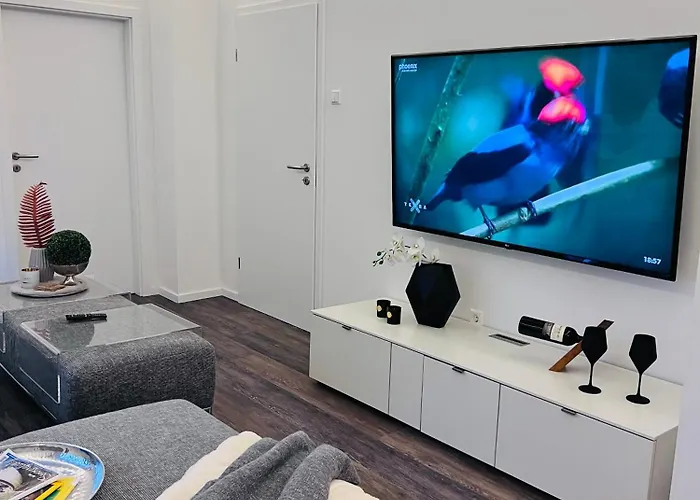 Harmony 1 Stylishes 4-zimmer Eg Terrasse Garten Parkplatz Appartement Gütersloh